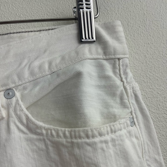 7 FOR ALL MANKIND SLIMMY WHITE 5 POCKET JEANS PANTS SIZE 31 - Picture 12 of 14